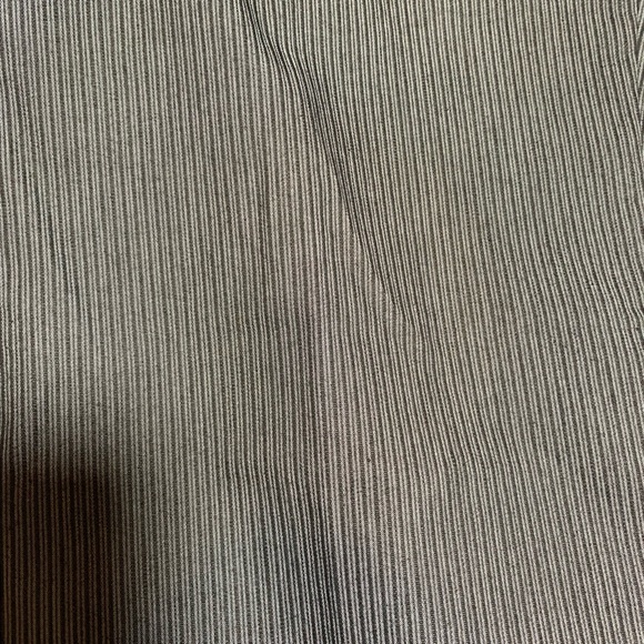 Chico’s Gray Pinstripe Trousers. Flare. Mid rise. Size 0. (S/4) - Picture 5 of 10